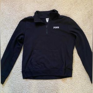 Black PINK quarter zip